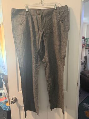 Gray Women’s Dress Pants - Classic Straight Fit